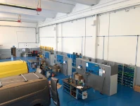 Angolo officina dello stabilimento di Solaro di Syncro 