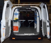 Courier allestito da Syncro System per assistenza caldaie