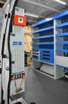 Dettaglio allestimento Sprinter Mercedes
