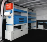 Lato sinistro allestimento Vivaro Opel per elettricista