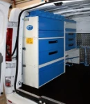 Lato sinistro allestimento Vivaro Opel