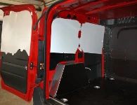 Lato sinistro Combo con pannellature, pianale e protezioni interne