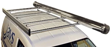 Portapacchi con tubo inox per Caddy