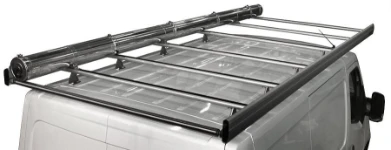 Portapacchi in Alluminio per Master Renault con portatubi