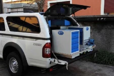 Slitta aperta montata su pick up DMAX ISUZU