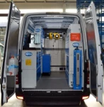 Sprinter allestito per macchine movimento terra