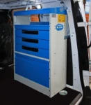 Veicolo commerciale arredato per assistenza e manutenzione reti idriche