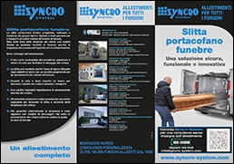 Esclusiva Slitta per cofani funebri